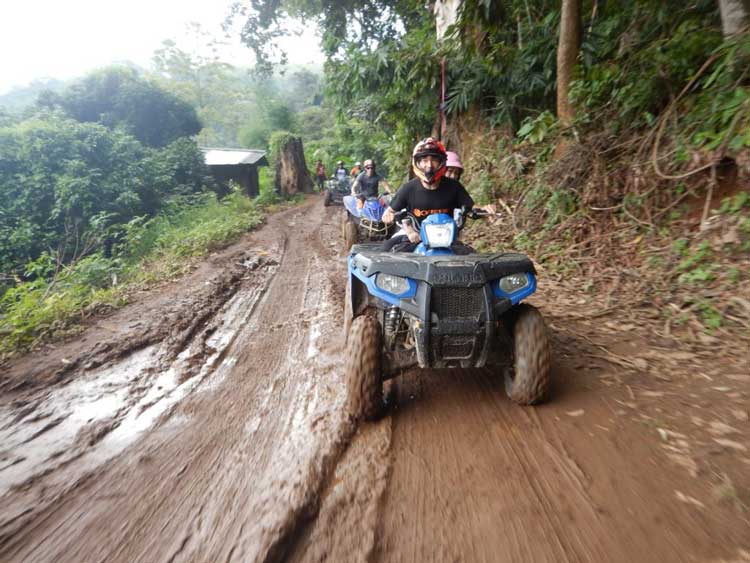 ATV guided off road tour